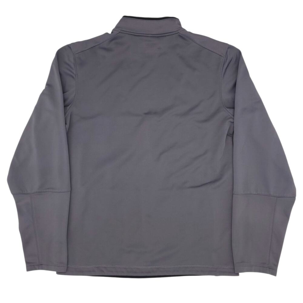Nike Golf Jacket Mens Small Gray White Pullover 1/4 Zip Standard Therma Fit - Picture 8 of 12